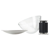 Aktis - Aluminum and Blown Glass Table Lamp