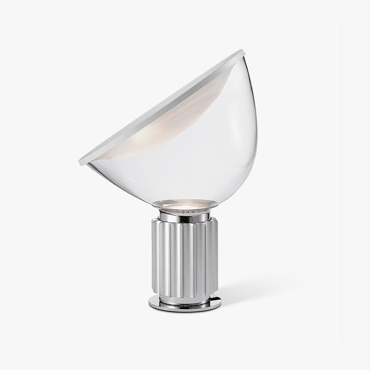 Aktis - Aluminum and Blown Glass Table Lamp