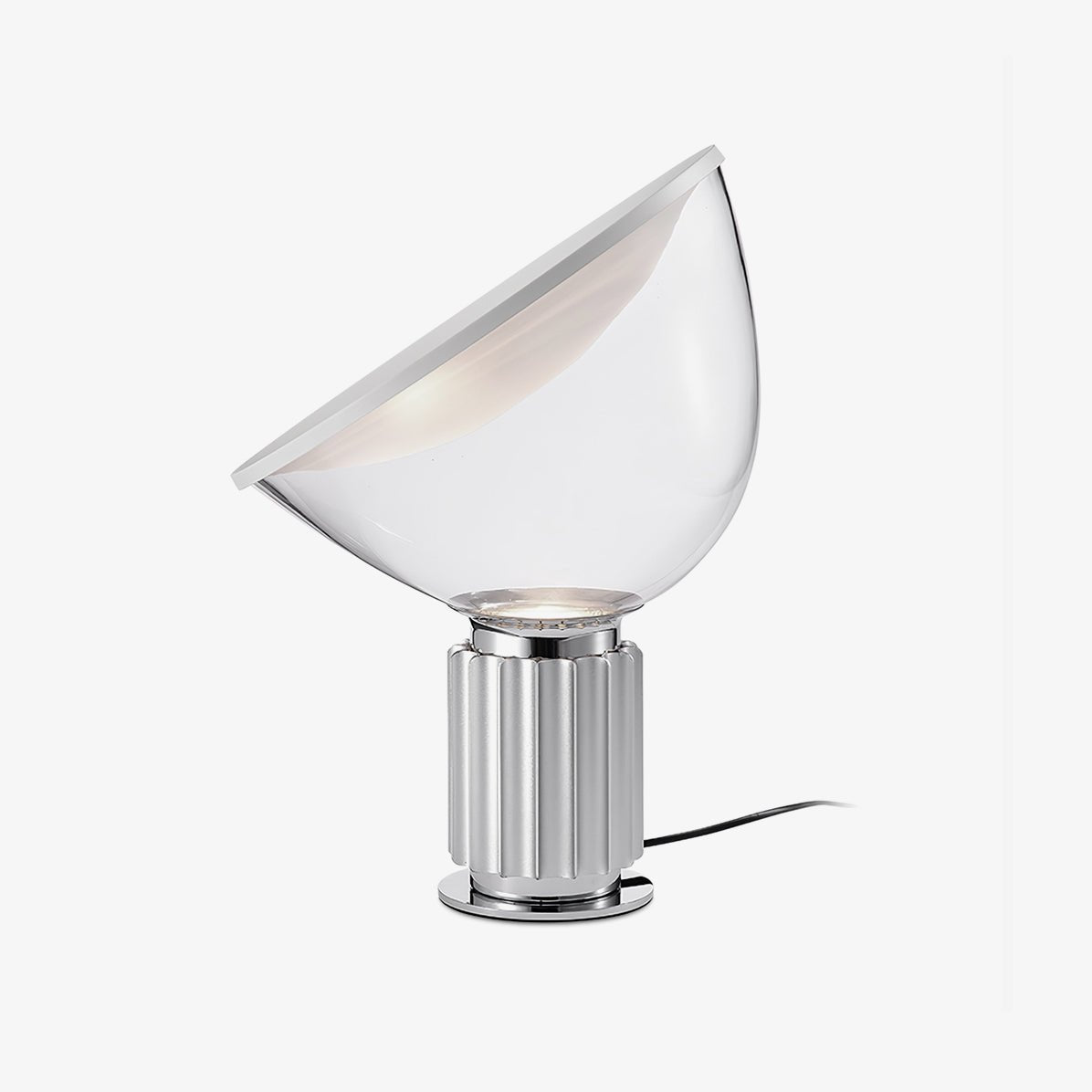 Aktis - Aluminum and Blown Glass Table Lamp