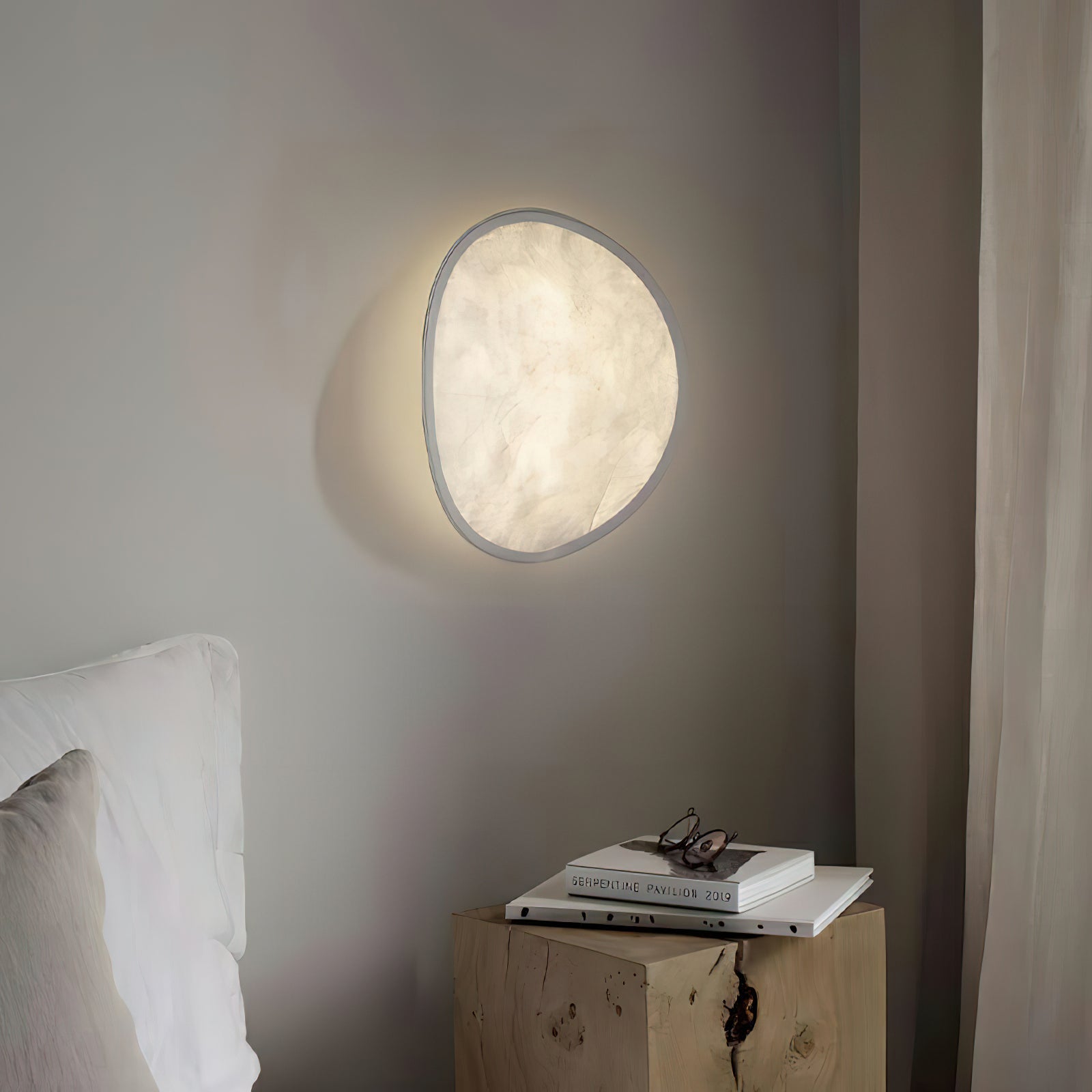 Ananke - Cloudlike Paper and Metal Wall Lamp