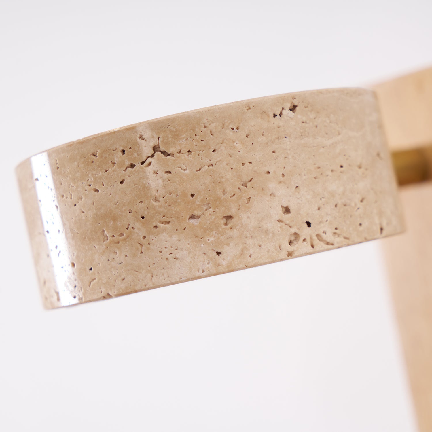 Kyparissos - Travertine and Walnut Wall Light