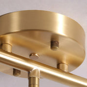 Pyrrhos - Adjustable Brass and Wood Track Light