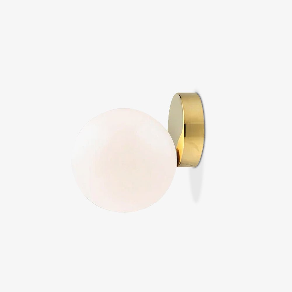 Aigeus - Gold and Glass Wall Lamp