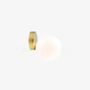 Aigeus - Gold and Glass Wall Lamp