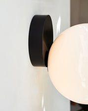 Aigeus - Gold and Glass Wall Lamp