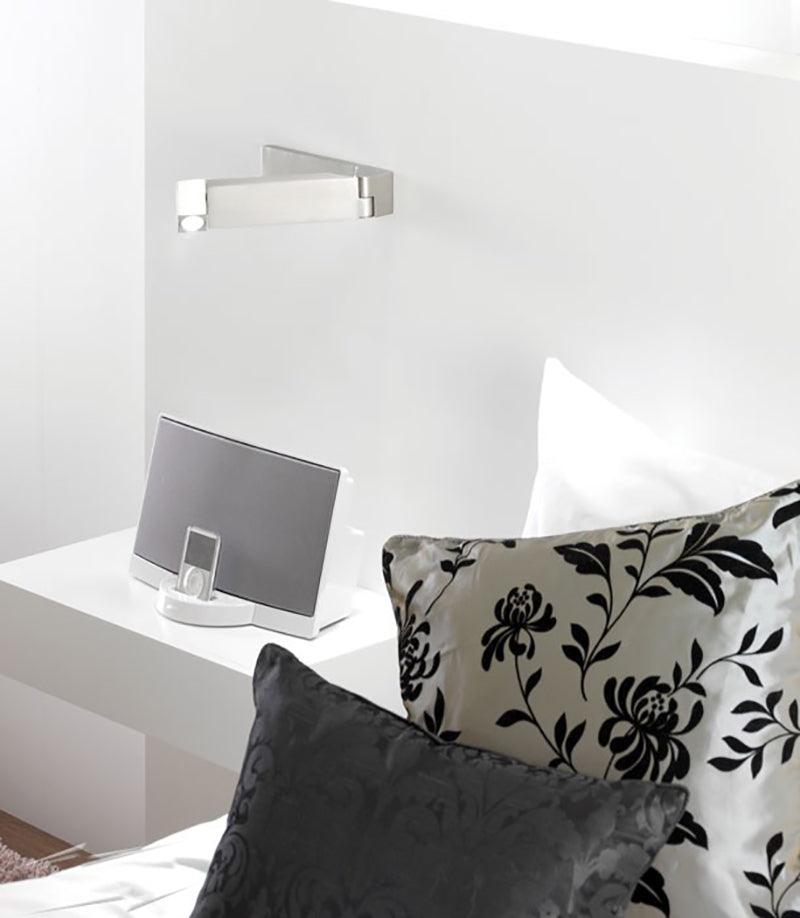 Eupraxia - Adjustable LED Bedside Wall Light