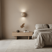 Hypnos - Travertine Globe Wall Sconce