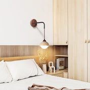 Palaimon - Travertine Swing Arm Wall Sconce