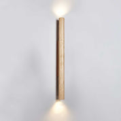 Koios - Travertine Column Wall Light