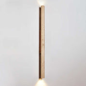 Koios - Travertine Column Wall Light