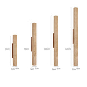 Koios - Travertine Column Wall Light