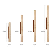 Koios - Travertine Column Wall Light