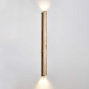 Koios - Travertine Column Wall Light