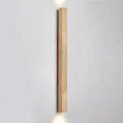 Koios - Travertine Column Wall Light
