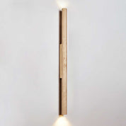 Koios - Travertine Column Wall Light