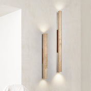 Koios - Travertine Column Wall Light