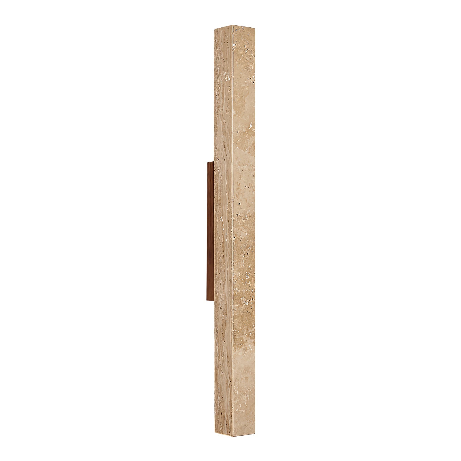 Koios - Travertine Column Wall Light