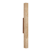 Koios - Travertine Column Wall Light