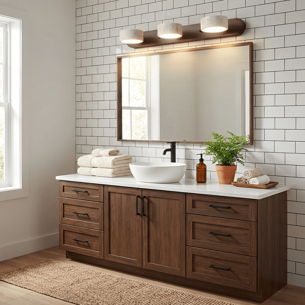 Phosphoros - Rechargeable Travertine Wall Light