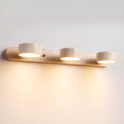 Phosphoros - Rechargeable Travertine Wall Light