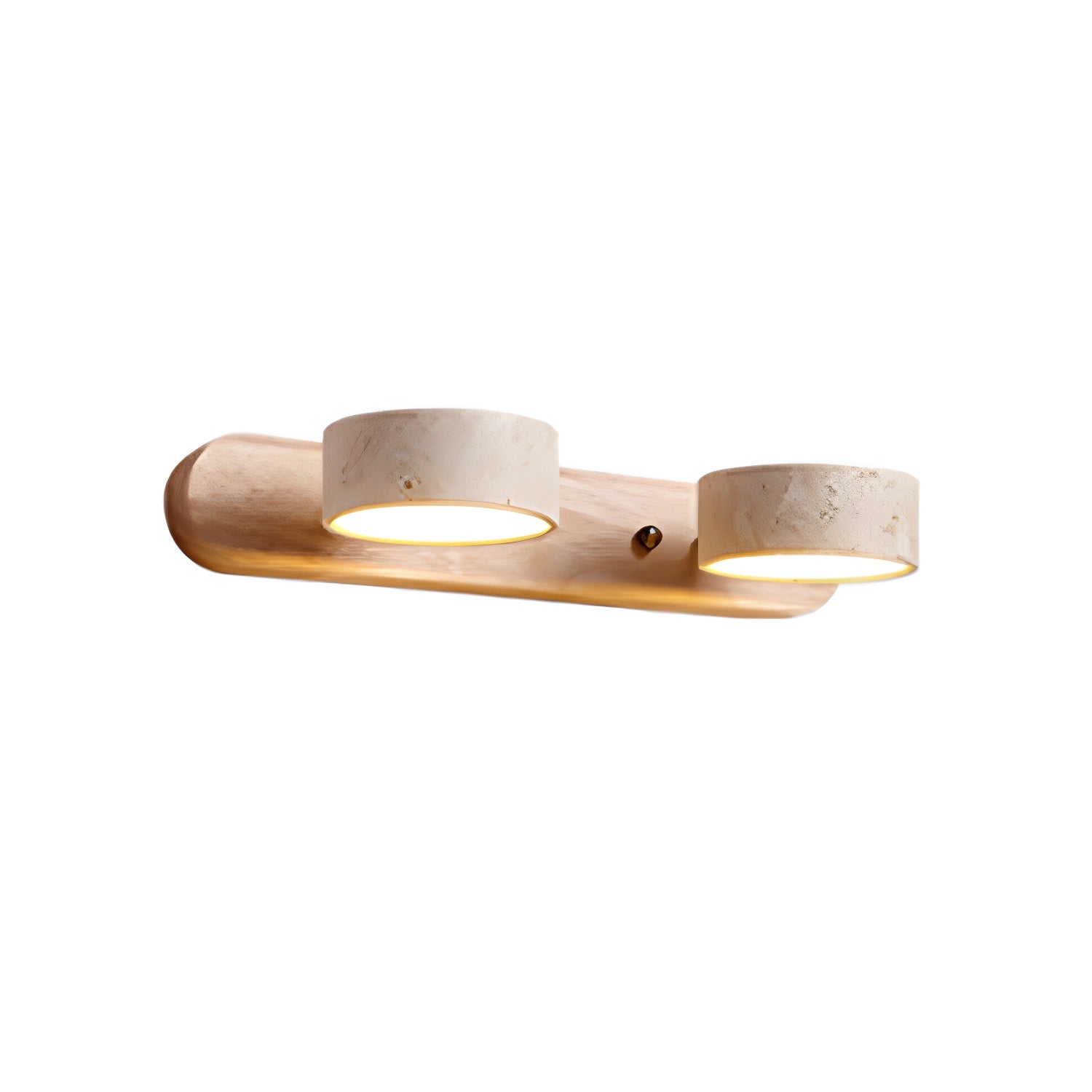 Phosphoros - Rechargeable Travertine Wall Light