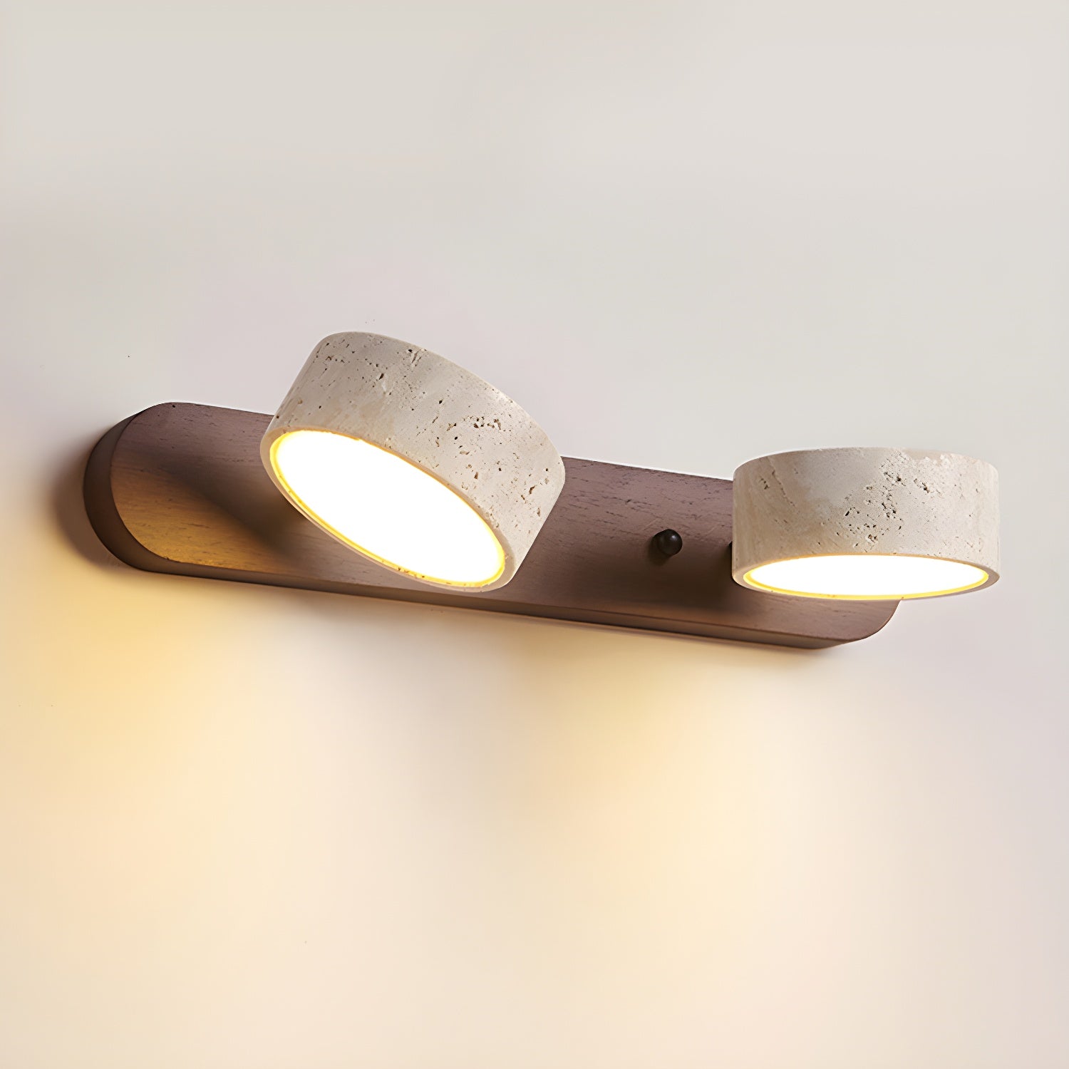 Aigle - Natural Travertine Wall Light