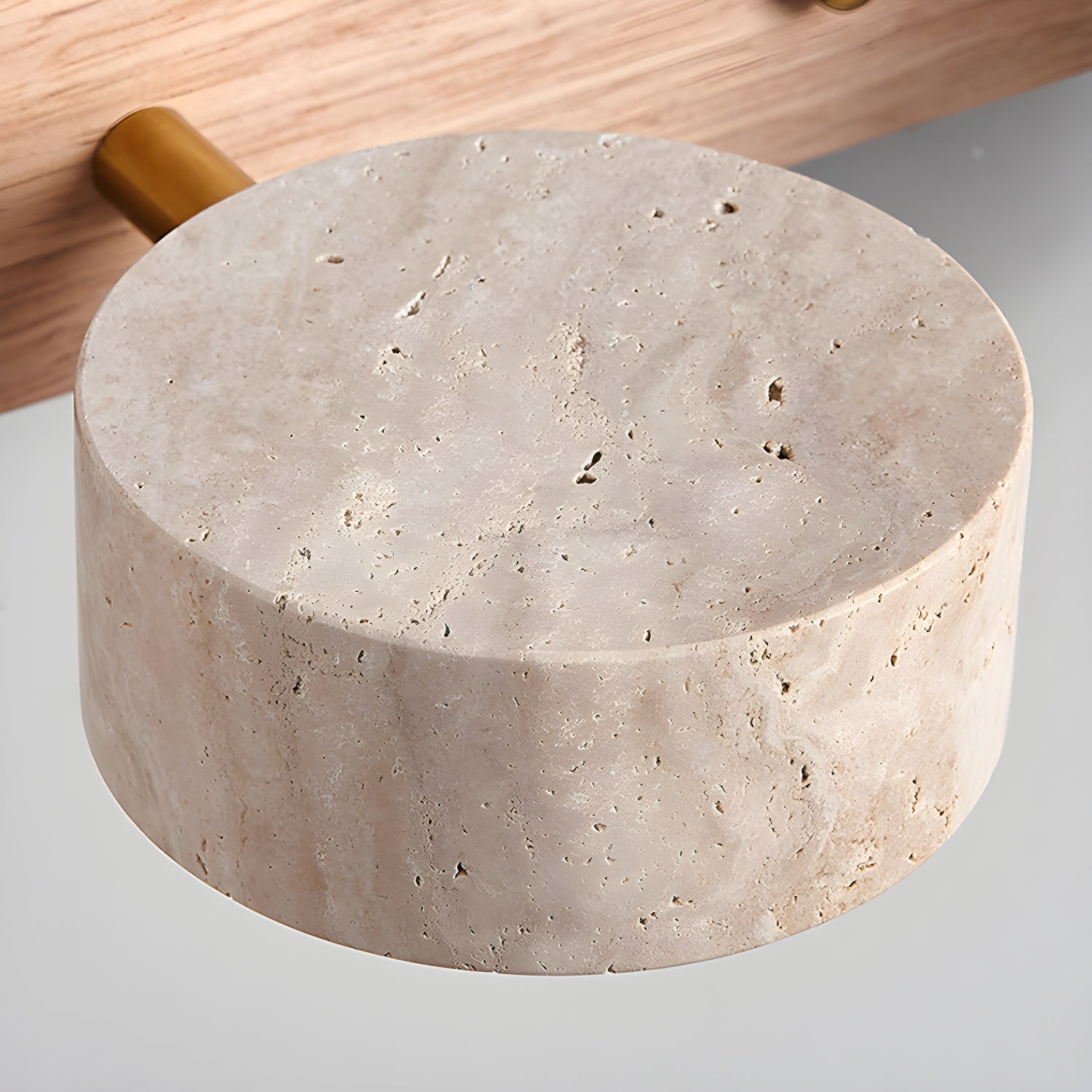 Aigle - Natural Travertine Wall Light