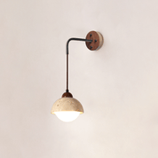 Palaimon - Travertine Swing Arm Wall Sconce