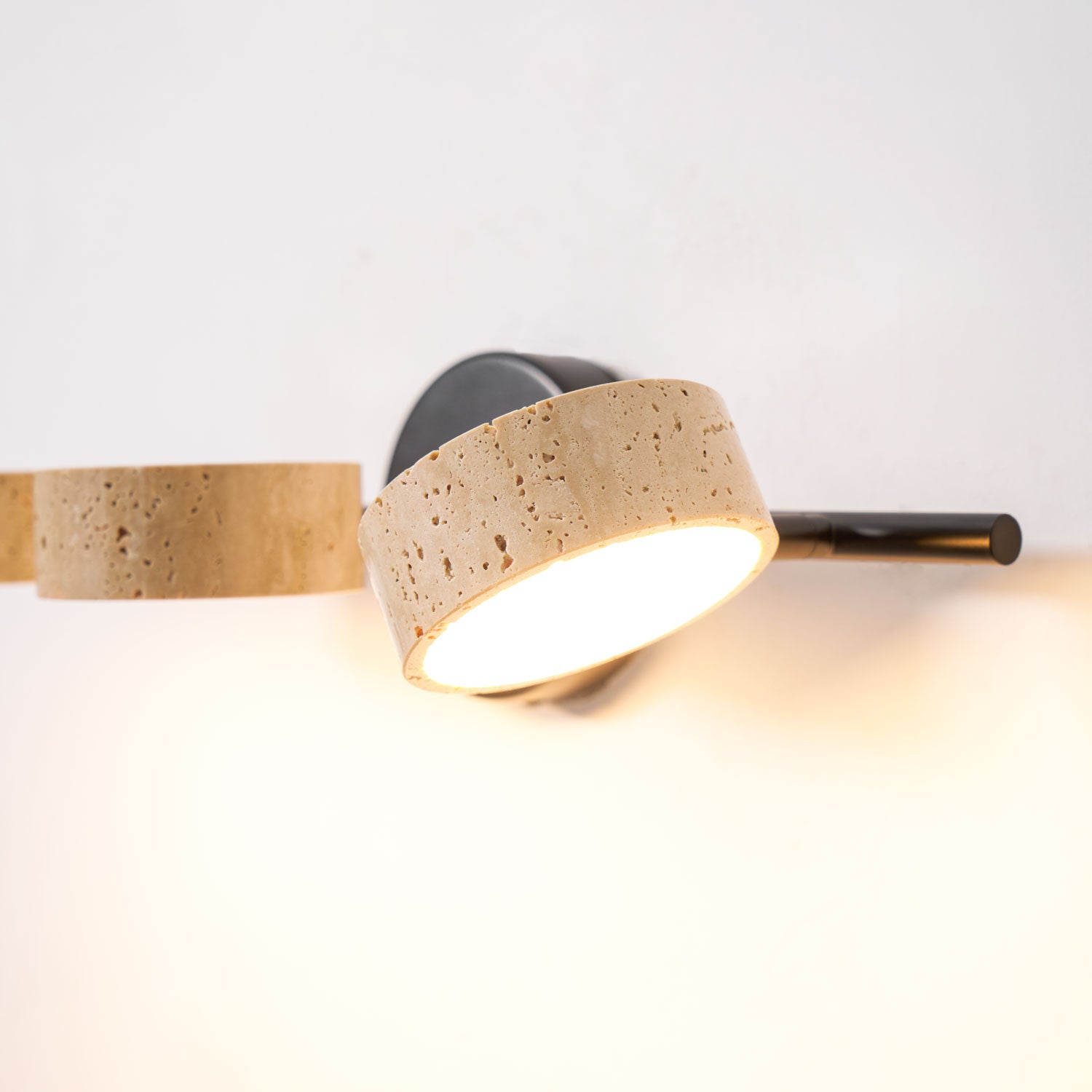 Sterope - Travertine Vanity Wall Light