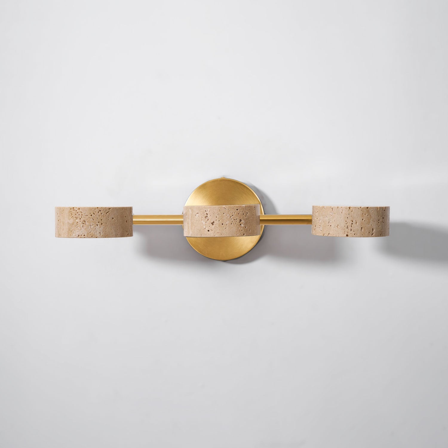 Sterope - Travertine Vanity Wall Light