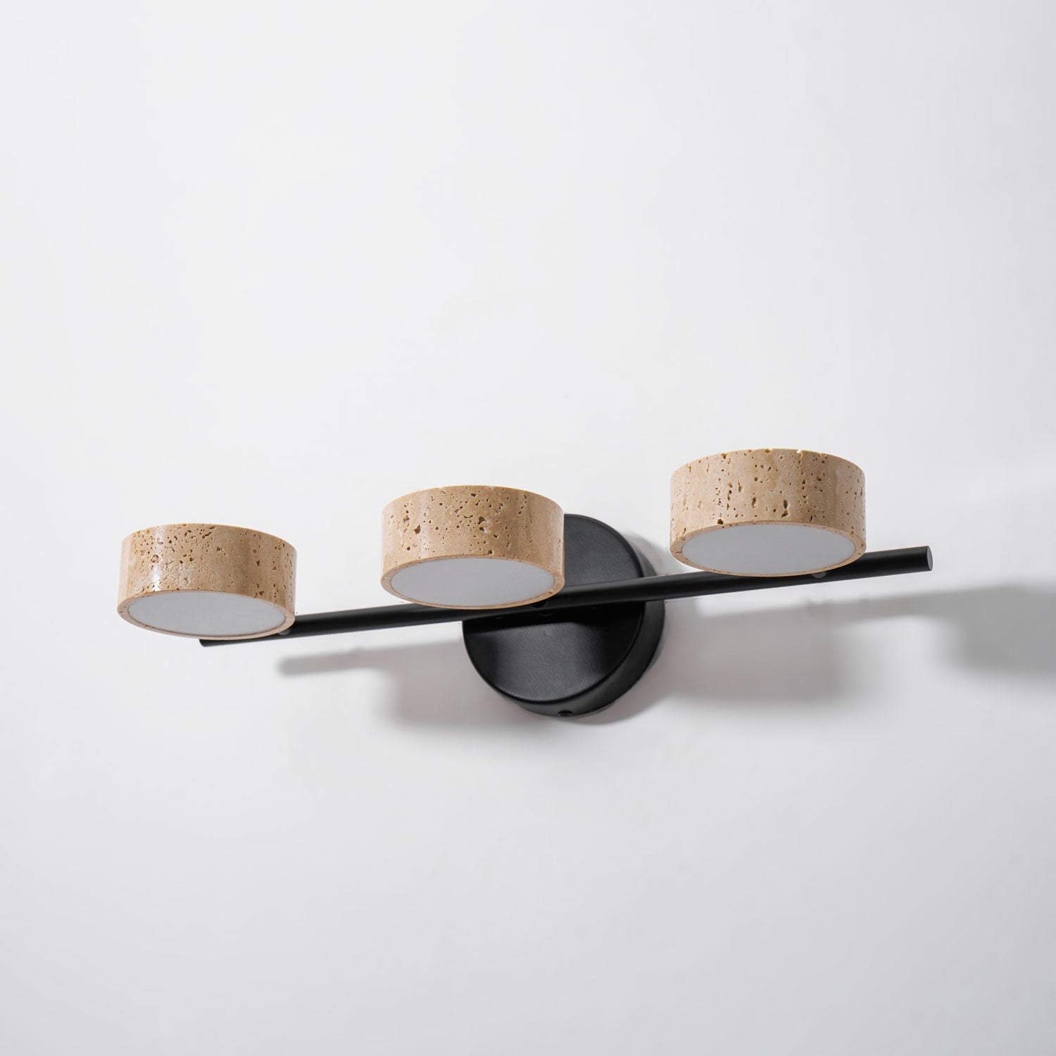 Sterope - Travertine Vanity Wall Light