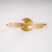 Sterope - Travertine Vanity Wall Light