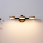Sterope - Travertine Vanity Wall Light