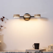 Sterope - Travertine Vanity Wall Light