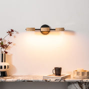 Sterope - Travertine Vanity Wall Light