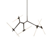 Lorna Glass Multi-Head Chandelier – detail 40