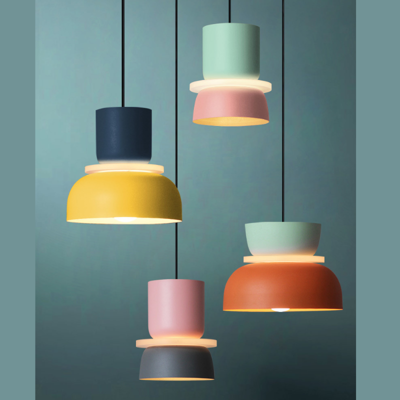 Amaryllis - Colorful Two-Tone Pendant Light