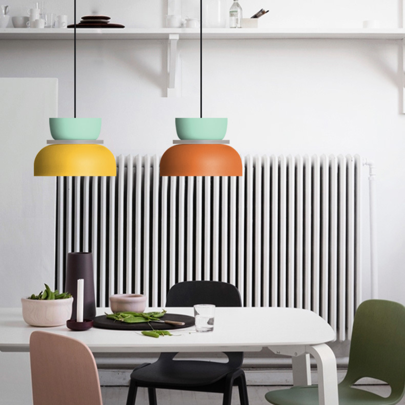 Amaryllis - Colorful Two-Tone Pendant Light