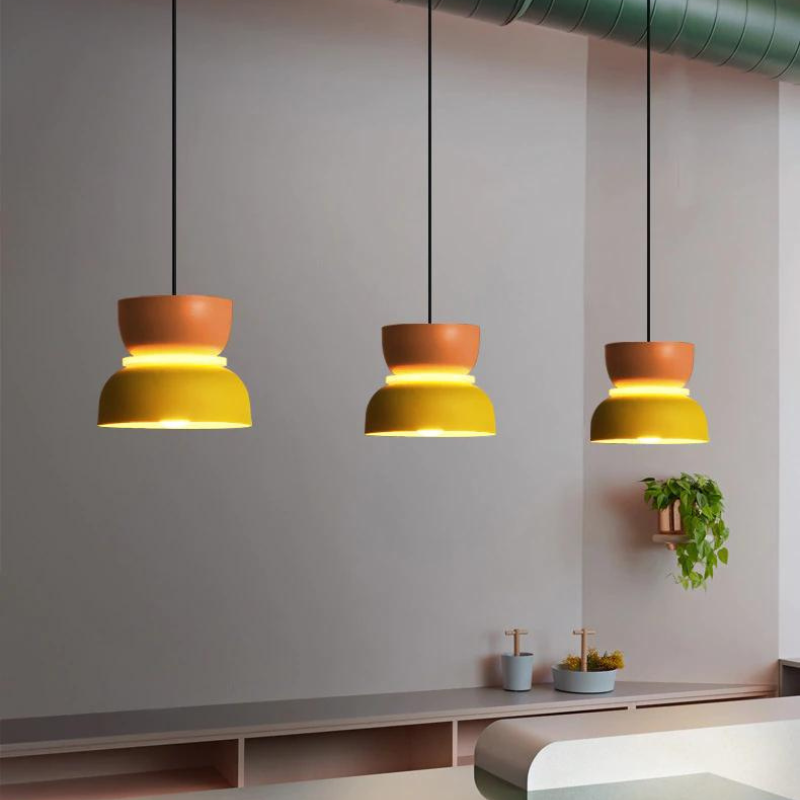 Amaryllis - Colorful Two-Tone Pendant Light