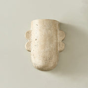 Thoosa - Sculptural Travertine Wall Lamp