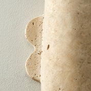 Thoosa - Sculptural Travertine Wall Lamp