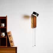 Kelaino - Black Travertine Wall Sconce