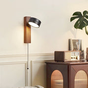 Kelaino - Black Travertine Wall Sconce