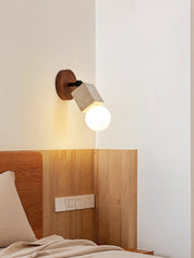 Ganymede - Swivel Travertine Wall Light