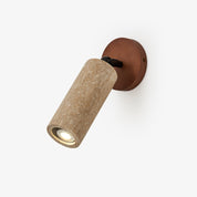 Ganymede - Swivel Travertine Wall Light