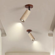 Ganymede - Swivel Travertine Wall Light