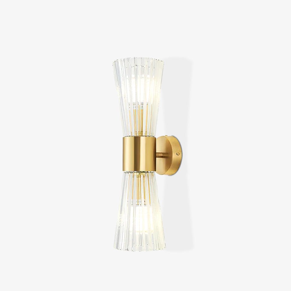 Rhodeia - Gold and Crystal Wall Sconce