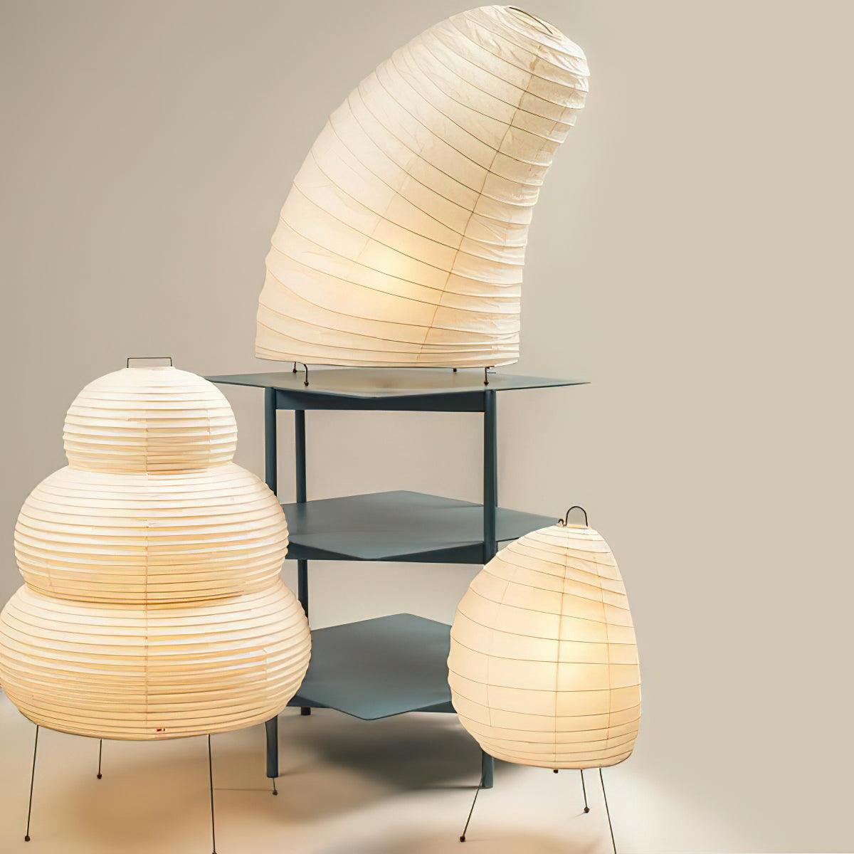 Leuke - Handmade Washi Paper Lantern Table Lamp