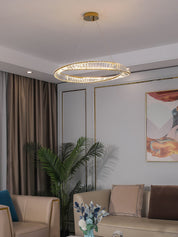 Wave Circle Crystal Chandelier – detail 4