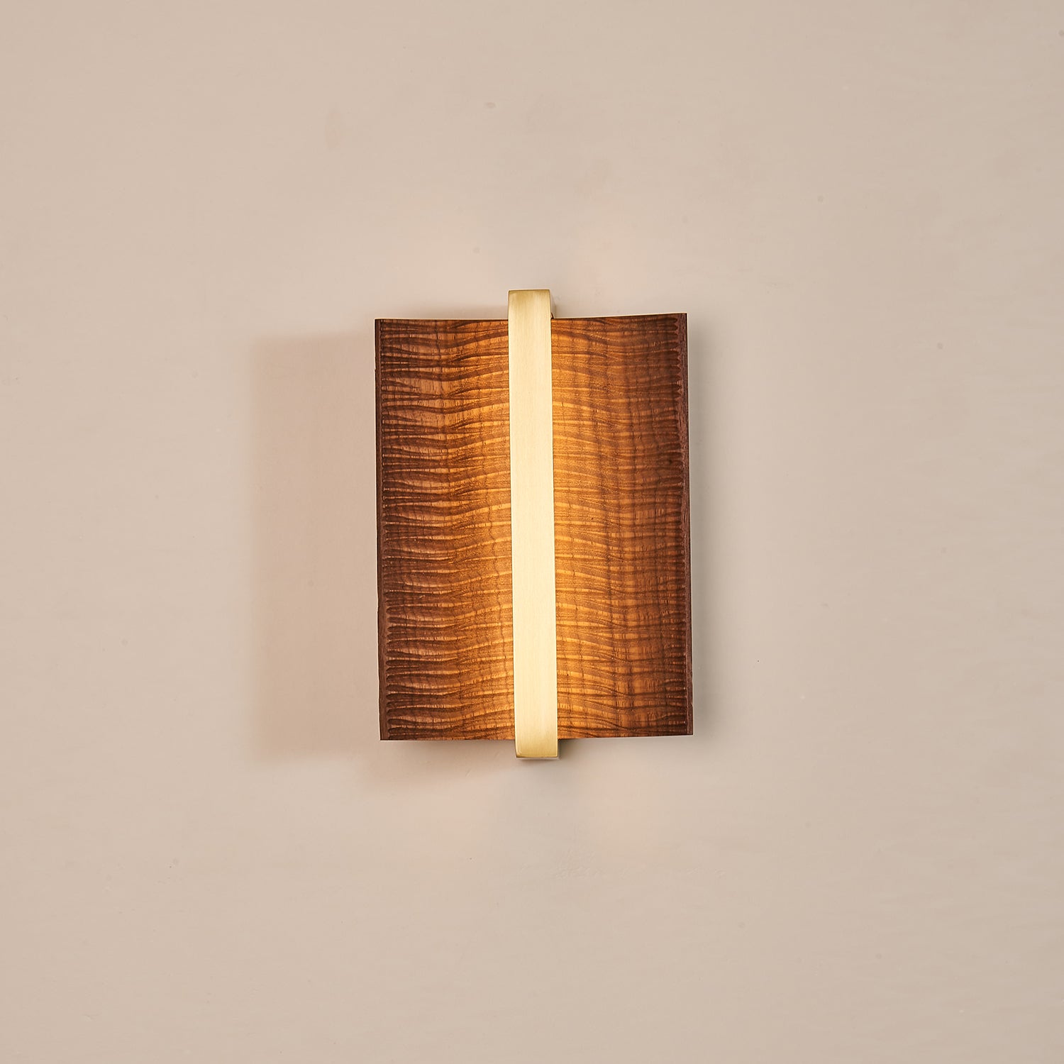 Amatheia - Wood and Iron Wall Light